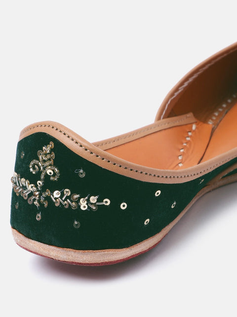 Women Embellished Leather MoJARIES